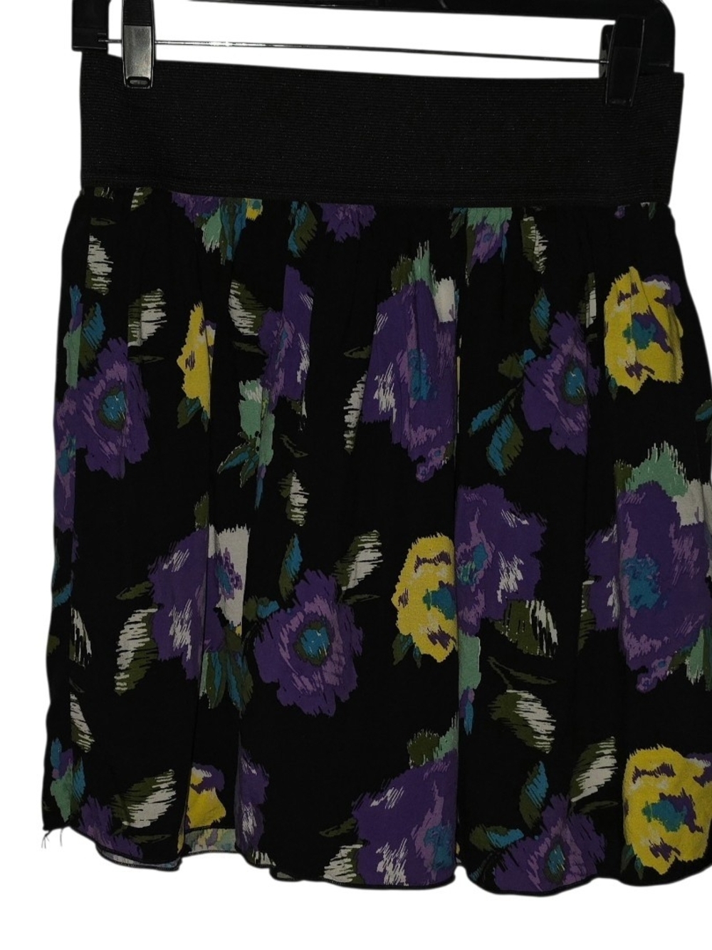 Mascara Floral Mini Skirt Size XL